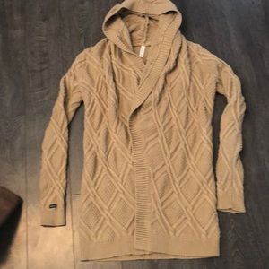 RVCA hooded cardigan